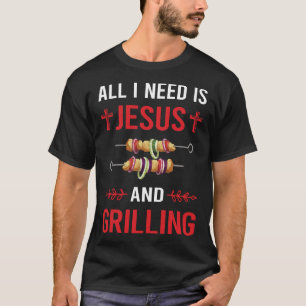 Camiseta Preciso de Jesus Griling