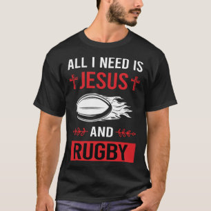 Camiseta Preciso de Jesus Rugby