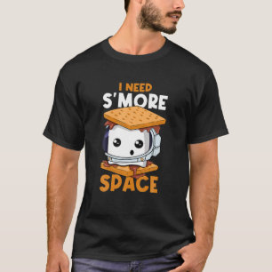 Camiseta Preciso De Mais Astronauta De Acampamento Espacial