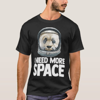 Camiseta Preciso De Mais Astronauta Espacial Panda Outsersp