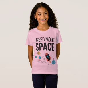 Camiseta Preciso De Mais Espaço Gráfico Por Mais Tempo