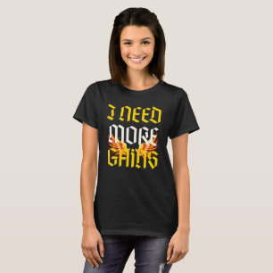 Camiseta preciso de mais slogan com fenix