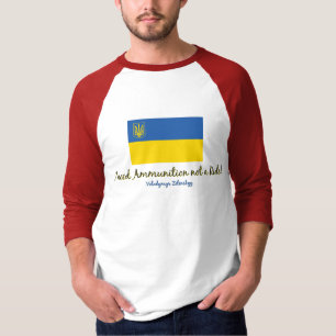 Camiseta Preciso de munição NÃO é uma corrida