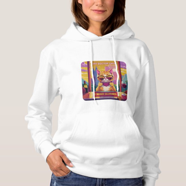 Camiseta Preciso de óculos (Frente)