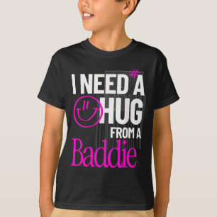 Camiseta Preciso de um Abraço de um Vilão Citação de Meme E