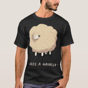 Camiseta Preciso De Um Corte De Cabelo! Ovinos Supercultiva