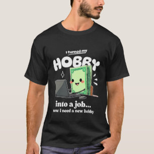 Camiseta Preciso de um novo passatempo