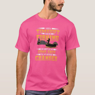 Camiseta Preciso De Um Tempo Me Envie Para Pescar Pescador
