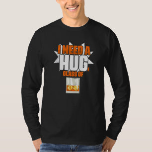 Camiseta Preciso De Um Vidro De Whiskey Whiskey Drinker Bo