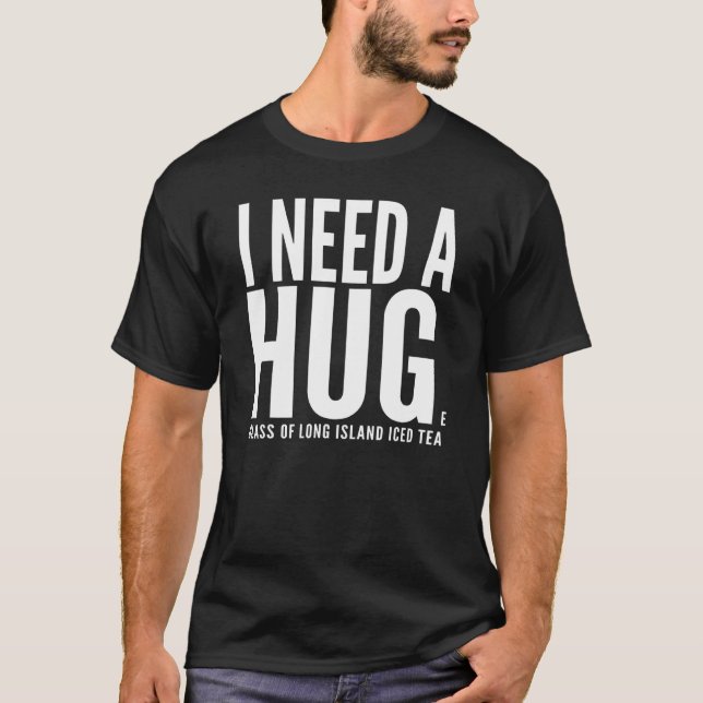 Camiseta Preciso De Um Vidro Enorme De Tea Sarcas, Chá Forç (Frente)
