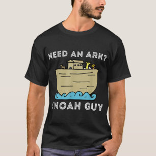 Camiseta Preciso De Uma Arca I Noah Cara - Bíblia Cristã En