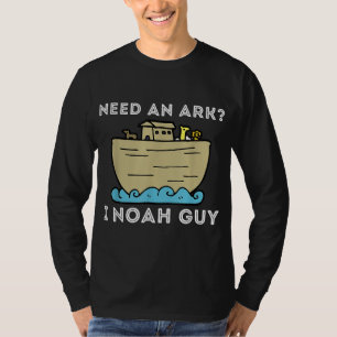 Camiseta Preciso De Uma Arca I Noah Cara - Bíblia Cristã En