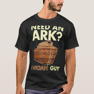 Camiseta Preciso de uma Arca I Noah Cara Christian Pun Engr