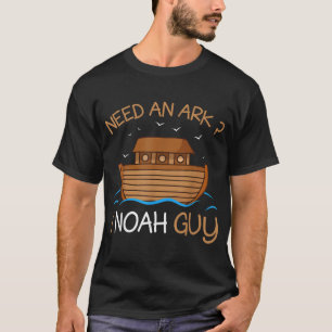 Camiseta Preciso de uma Arca I Noah Cara Engraçada Arca Bíb