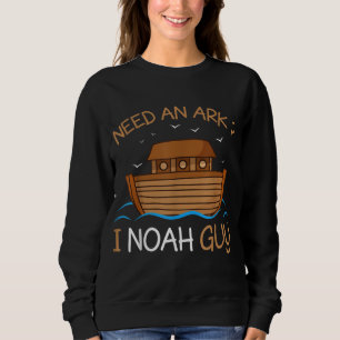 Camiseta Preciso de uma Arca I Noah Cara Engraçada Arca Bíb