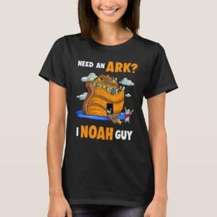 Camiseta Preciso de uma Arca I Noah Cara Gatinho de Gato Ch