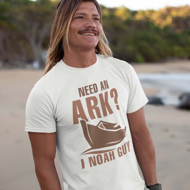 Camiseta Preciso De Uma Arca Para A Cara Noah (Need An Ark I Noah Guy Shirt)