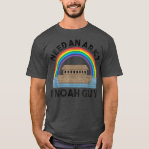 Camiseta Preciso De Uma Arca Para Noah Cara Engraçada Relig