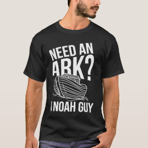 Camiseta Preciso De Uma Arca Que Noah Cara Engraçado Humor 