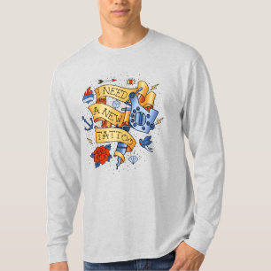 Camiseta Preciso de uma Nova Tatuagem
