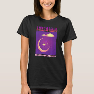 Camiseta Preciso De Uma Quebra Dos Meus Próprios Pensamento