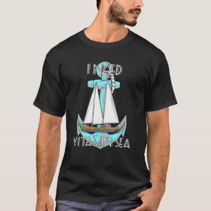 Camiseta Preciso De Velejador Náutico Do Mar De Vitamina