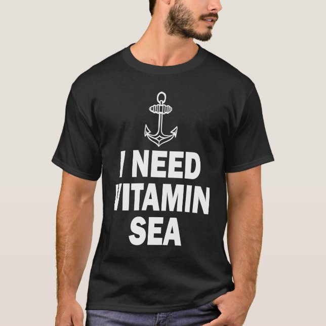 Camiseta Preciso De Vitamina (Frente)