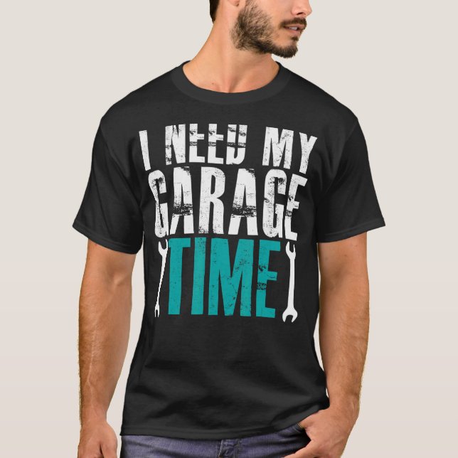 Camiseta Preciso Do Carro Mecânico Automático Da Minha Gara (Frente)