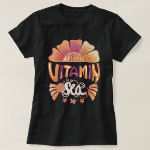 Camiseta Preciso Do Mar De Vitamina: Fuga Solar Com Mão