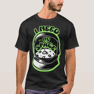 Camiseta Preciso Do Meu Capacete De Astronauta Espacial