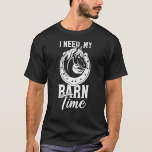 Camiseta Preciso Do Meu País De Cavalo Da Hora Do Celeiro