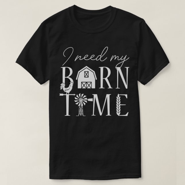 Camiseta Preciso Do Meu Presente De Fazenda Do Frigorífico  (Frente do Design)