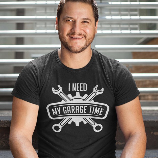 Camiseta Preciso Do Meu Tempo De Garagem (garage time shirt)