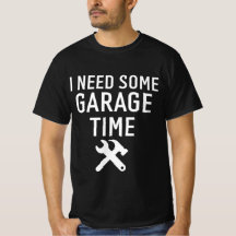 Preciso do meu tempo na garagem humor engraçado de