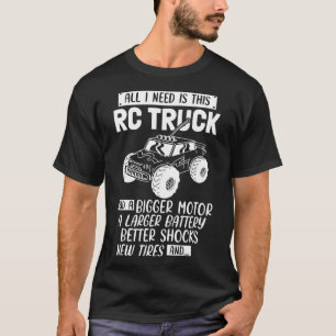 Camiseta Preciso É De Um Carro Controlado Remoto De Caminhã