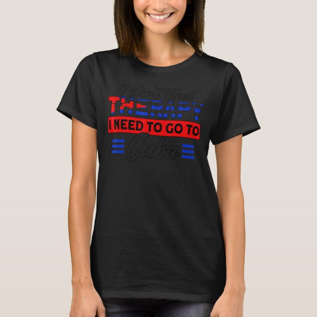 Camiseta Preciso Ir A Cuba Flag Roots Cuba (Frente)