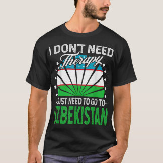 Camiseta Preciso Ir ao Usbequistão - Engraçado Usbequistão