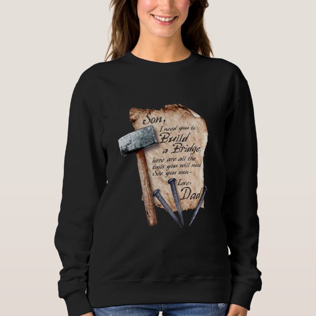 Camiseta Preciso que você construa uma ponte (Frente)