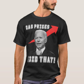 Camiseta Preços Do Gás Biden Índice De Preços Do Gás Elevad