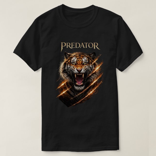 Camiseta Predador e lindo. (Frente do Design)