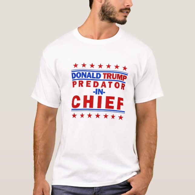 Camiseta Predador no trunfo principal (Frente)