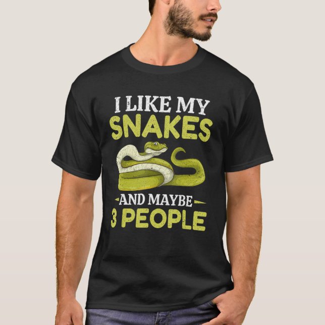 Camiseta Predator Reptile Keeper Pet Animal Cobra (Frente)