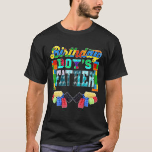 Camiseta Prédio Blocos Pai Do Aniversário Do Dia B
