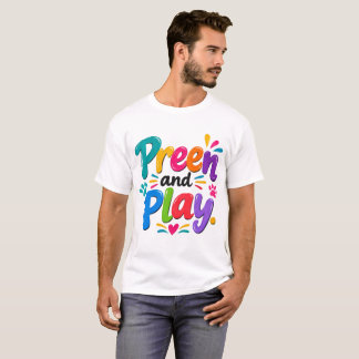Camiseta Preen e Brinque