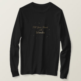 Camiseta Preencha Seu Coração Com Vibrações de Natal Maravi