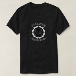 Camiseta Preenchimento de luz de conhecimento Hillmax Preto