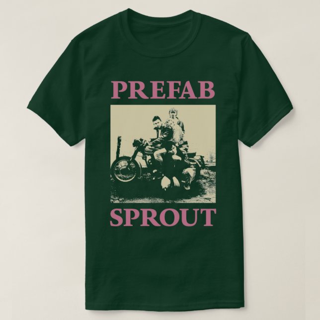 Camiseta Prefab Sprout (Frente do Design)