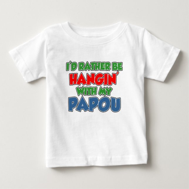 Camiseta Preferencialmente Be com Papou (Frente)