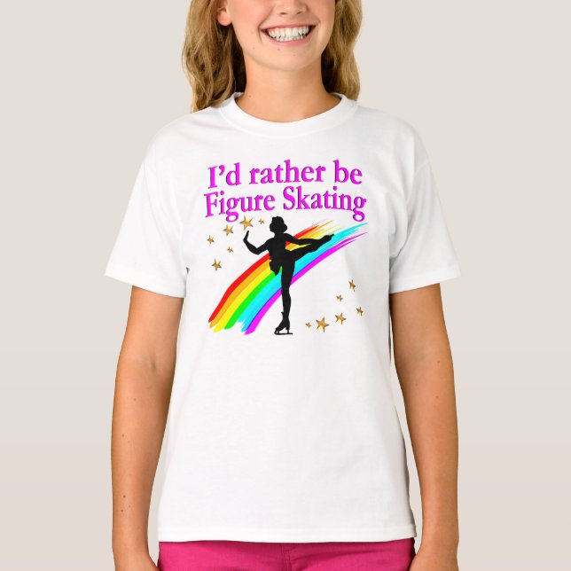 CAMISETA PREFERENCIALMENTE BE FIGURE SKATING (Frente)