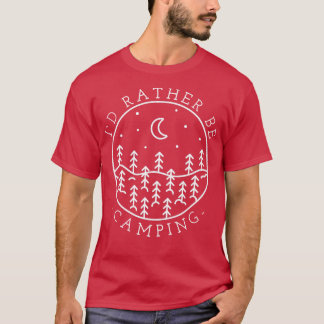 Camiseta Preferencialmente de identificação de acampamento 